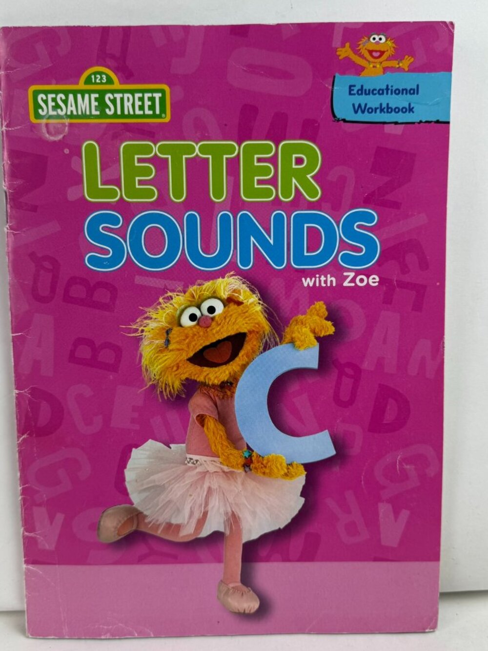 Sesame Street Letter Sounds Workbook Zoe Phonics Kappa Books 2020